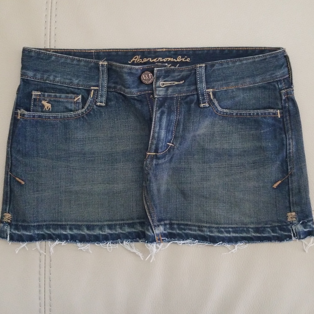 Abercrombie almost brand new denim skirts